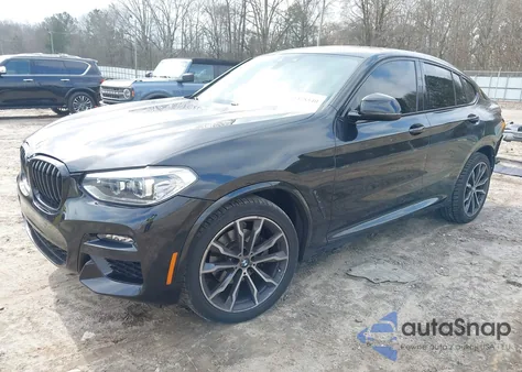 2021 BMW X4 xDrive30I z USA, uszkodzony, nr VIN 5UX2V1C03M9E01945